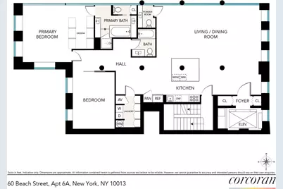 60 Beach Street #6A, New York, NY 10013 - Photo 19