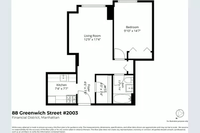 88 Greenwich Street #2003, New York, NY 10006 - Photo 13