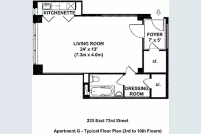235 E 73rd Street #3G, New York City, NY 10021 - Photo 7