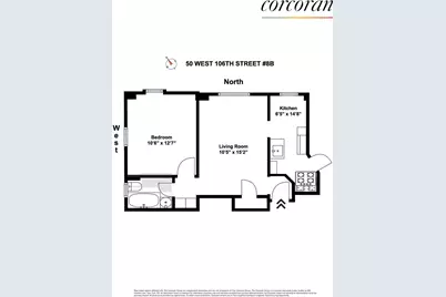 50 W 106th Street #8B, New York City, NY 10025 - Photo 9