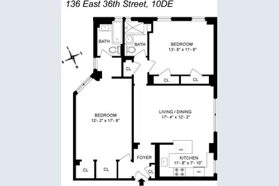 136 E 36th Street #10DE, New York City, NY 10016 - Photo 7