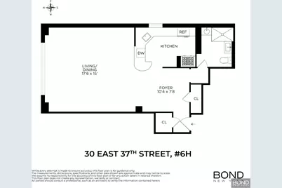 30 E 37th Street #6H, New York, NY 10016 - Photo 1