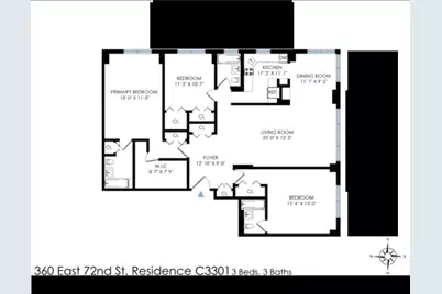 360 E 72nd Street #C3001, New York City, NY 10021 - Photo 3