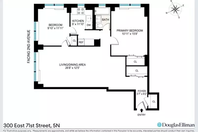 300 E 71st Street #5N, New York City, NY 10021 - Photo 9