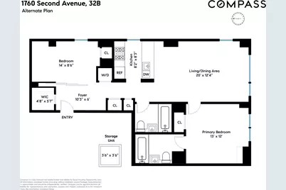 1760 2nd Avenue #32B, New York City, NY 10128 - Photo 13