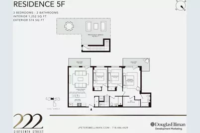 222 16th Street #5F, New York City, NY 11215 - Photo 3