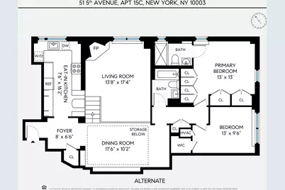 51 Fifth Avenue #15C, New York City, NY 10003 - Photo 15