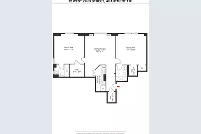 12 W 72nd Street #11F, New York, NY 10023 - Photo 13