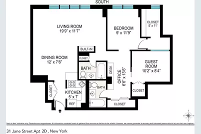 31 Jane Street #2D, New York City, NY 10014 - Photo 15