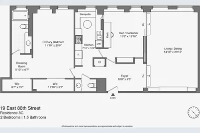 19 E 88th Street #8C, New York, NY 10128 - Photo 15