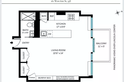 161 W 61st Street #35E, New York City, NY 10023 - Photo 11