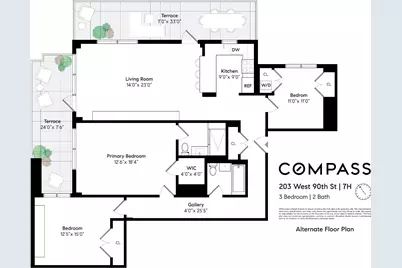 203 W 90th Street #7H, New York, NY 10024 - Photo 19