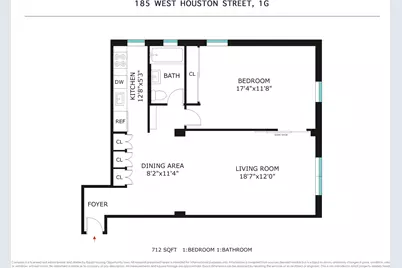 185 W Houston Street #1G, New York City, NY 10014 - Photo 11