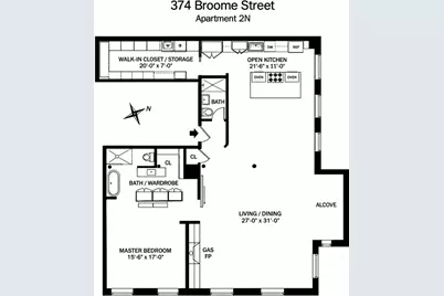 374 Broome Street #2N, New York City, NY 10013 - Photo 15