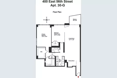 400 E 56th Street #30G, New York City, NY 10022 - Photo 9