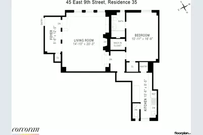 45 E 9th Street #35, New York, NY 10003 - Photo 13