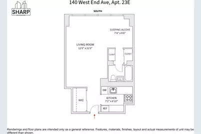 140 W End Avenue #23E, New York, NY 10023 - Photo 7