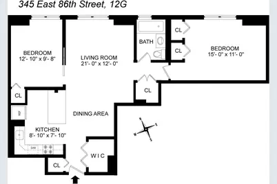 345 E 86th Street #12G, New York City, NY 10028 - Photo 7