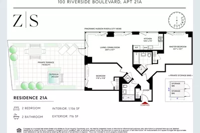 100 Riverside Boulevard #21A, New York City, NY 10069 - Photo 11