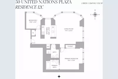 50 United Nations Plaza #12C, New York, NY 10017 - Photo 19