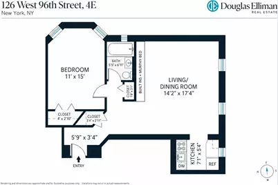 126 W 96th Street #4E, New York City, NY 10025 - Photo 9