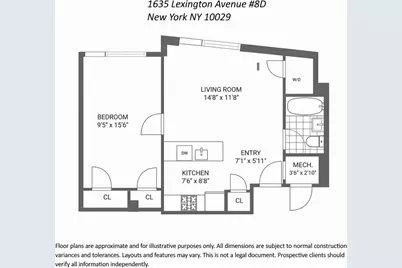 1635 Lexington Avenue #8D, New York, NY 10030 - Photo 11