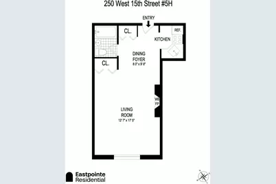 250 W 15th Street #5H, New York City, NY 10011 - Photo 7