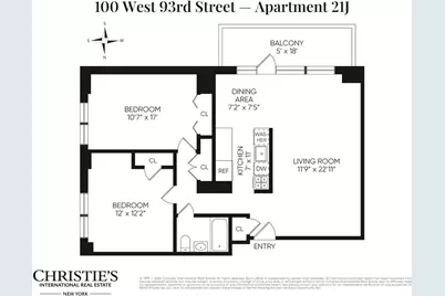100 W 93rd Street #21J, New York City, NY 10025 - Photo 11