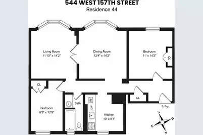 544 W 157th Street #44, New York City, NY 10032 - Photo 17
