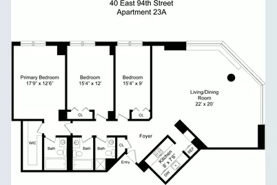 40 E 94th Street #23A, New York City, NY 10128 - Photo 9