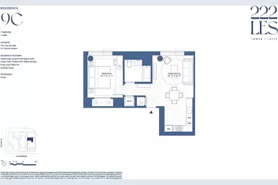222 E Broadway #4C, New York City, NY 10002 - Photo 9
