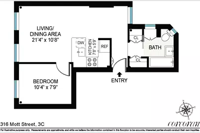 316 Mott Street #3C, New York City, NY 10012 - Photo 9