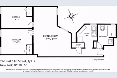 246 E 51st Street #7, New York City, NY 10022 - Photo 3
