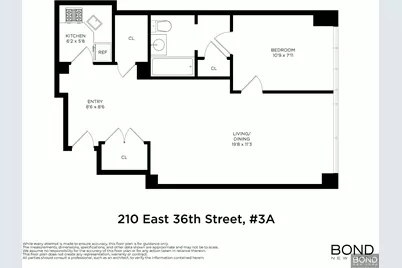 210 E 36th Street #3A, New York City, NY 10016 - Photo 7
