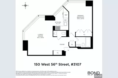 150 W 56th Street #3107, New York City, NY 10019 - Photo 11