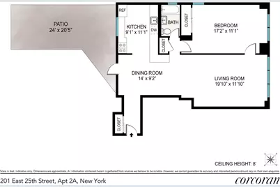 201 E 25th Street #2A, New York City, NY 10010 - Photo 9