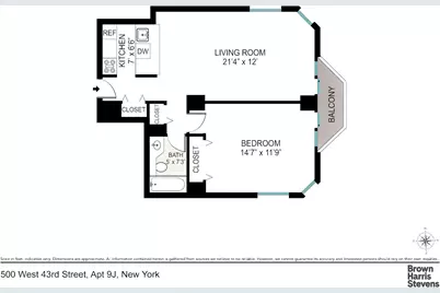 500 W 43rd Street #9J, New York, NY 10036 - Photo 13
