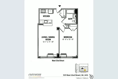 535 W 52nd Street #9E, New York City, NY 10019 - Photo 11