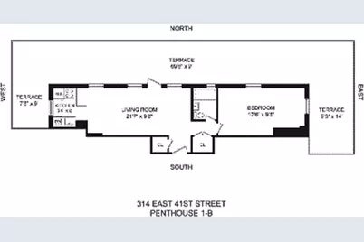 314 E 41st Street #PH1B, New York, NY 10017 - Photo 13