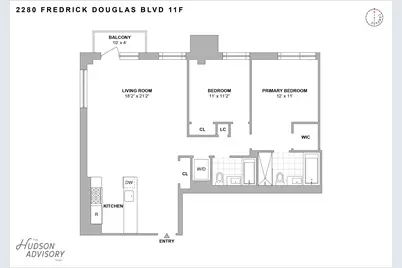 2280 Frederick Douglass Boulevard #11F, New York City, NY 10027 - Photo 19