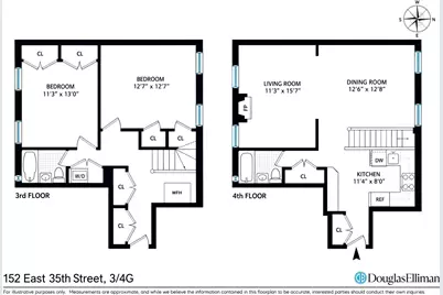 152 E 35th Street #3/4G, New York City, NY 10016 - Photo 9