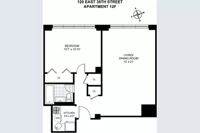 120 E 36th Street #12F, New York, NY 10016 - Photo 7