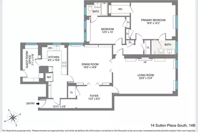 14 Sutton Place S #14B, New York, NY 10022 - Photo 13