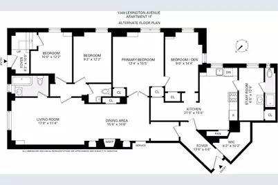 1349 Lexington Avenue #1F, New York, NY 10128 - Photo 11