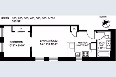 305 W 150th Street #205, New York, NY 10039 - Photo 13