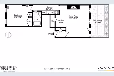 256 W 21st Street #G1, New York City, NY 10011 - Photo 13