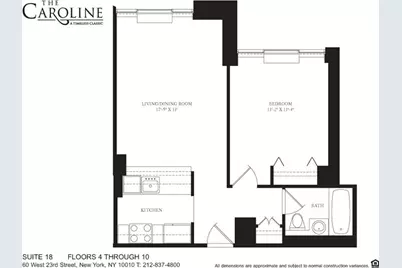 60 W 23rd Street #1018, New York City, NY 10010 - Photo 17