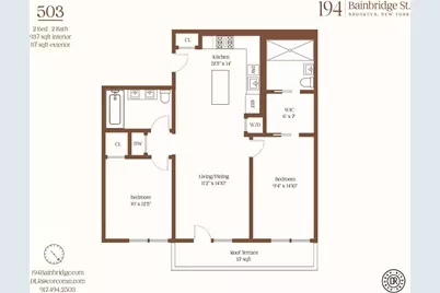 194 Bainbridge Street #503, Brooklyn, NY 11233 - Photo 29