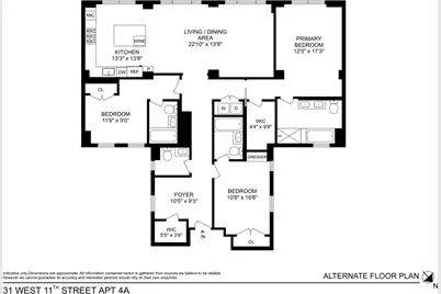 31 W 11th Street #4A, New York City, NY 10011 - Photo 17