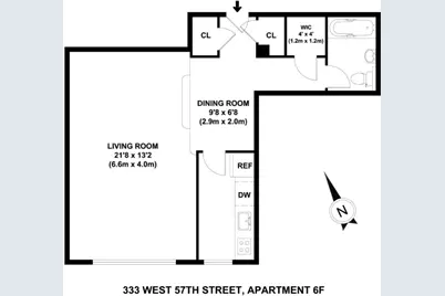 333 W 57th Street #6F, New York City, NY 10019 - Photo 11